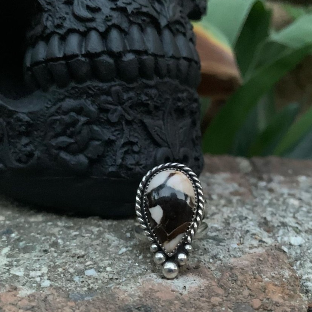 Madagascar Petrified Wood Ring